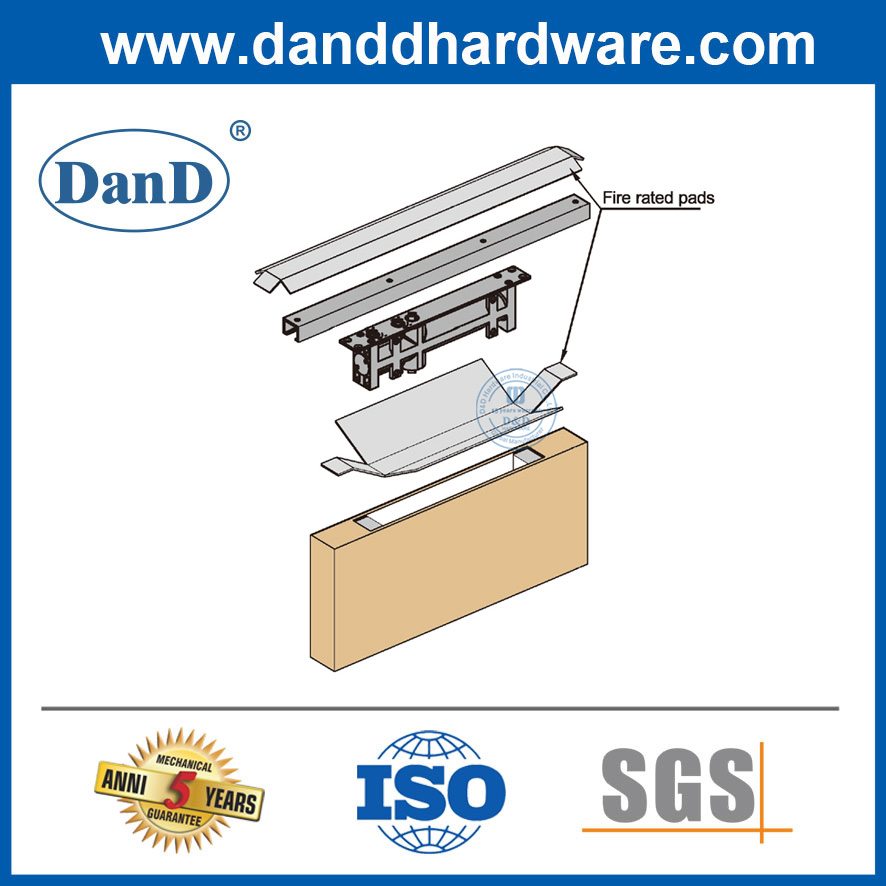 Glisser les kits de protection cachés coupés plus proches