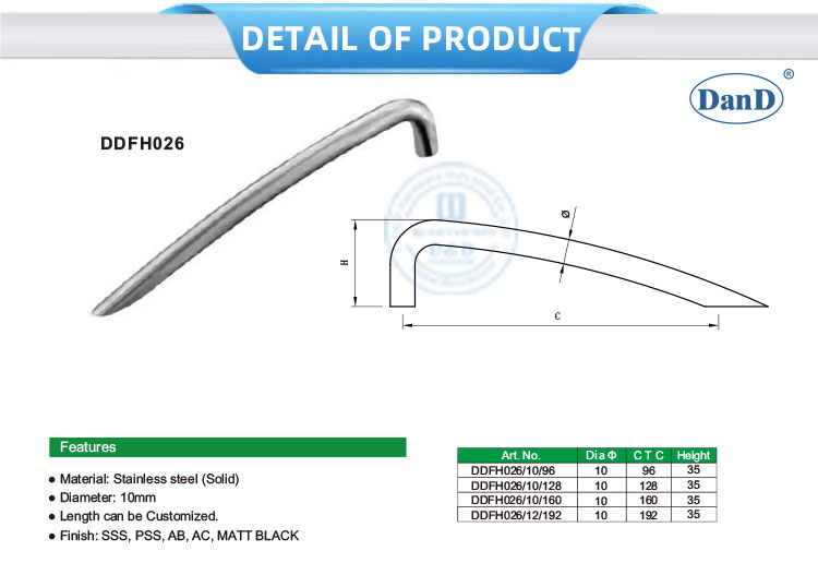Poign&eacute;es de porte de l'armoire