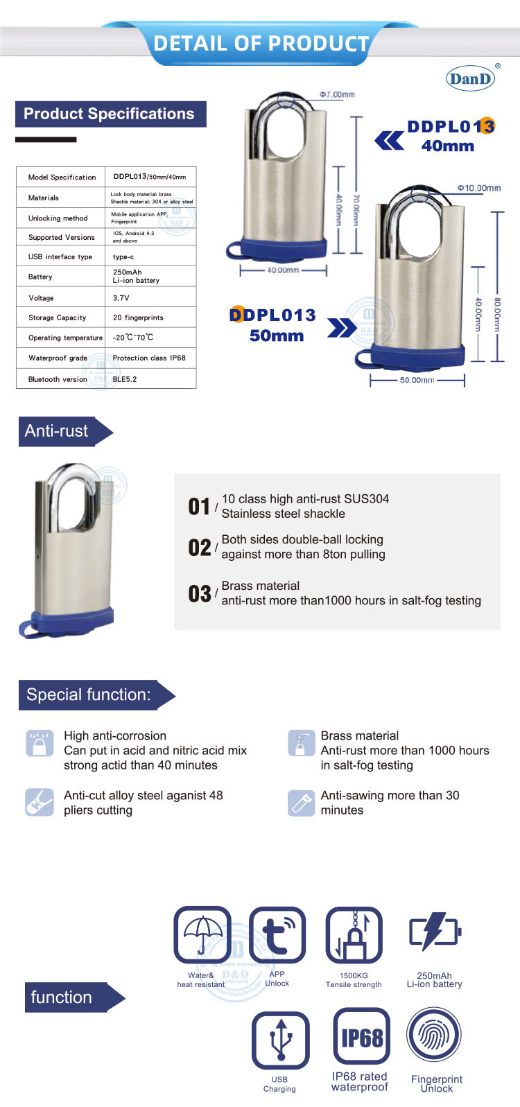 Calange pour le stockage