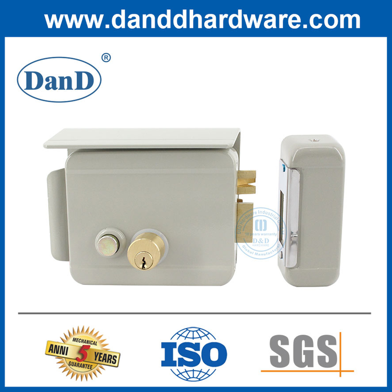 Sécurité Verrouillage électrique Métal Métalon Outdoor Rim Lock Manufacturers-DDRL045