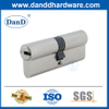 Cylindre de porte à double verrouillage en laiton sollide haute sécurité avec cinq touches-ddlc023