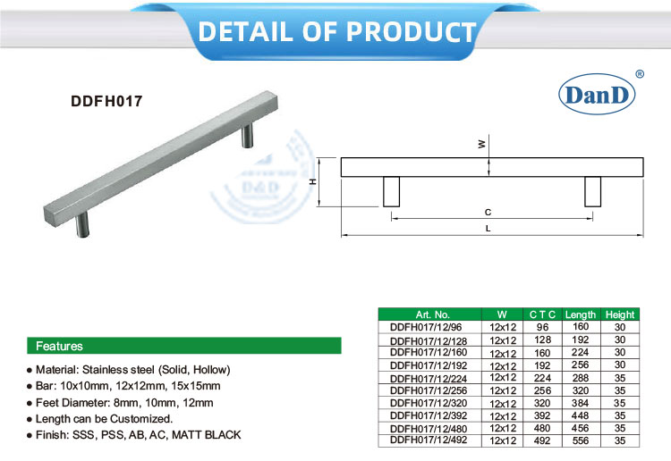 poign&eacute;es d'armoires de cuisine
