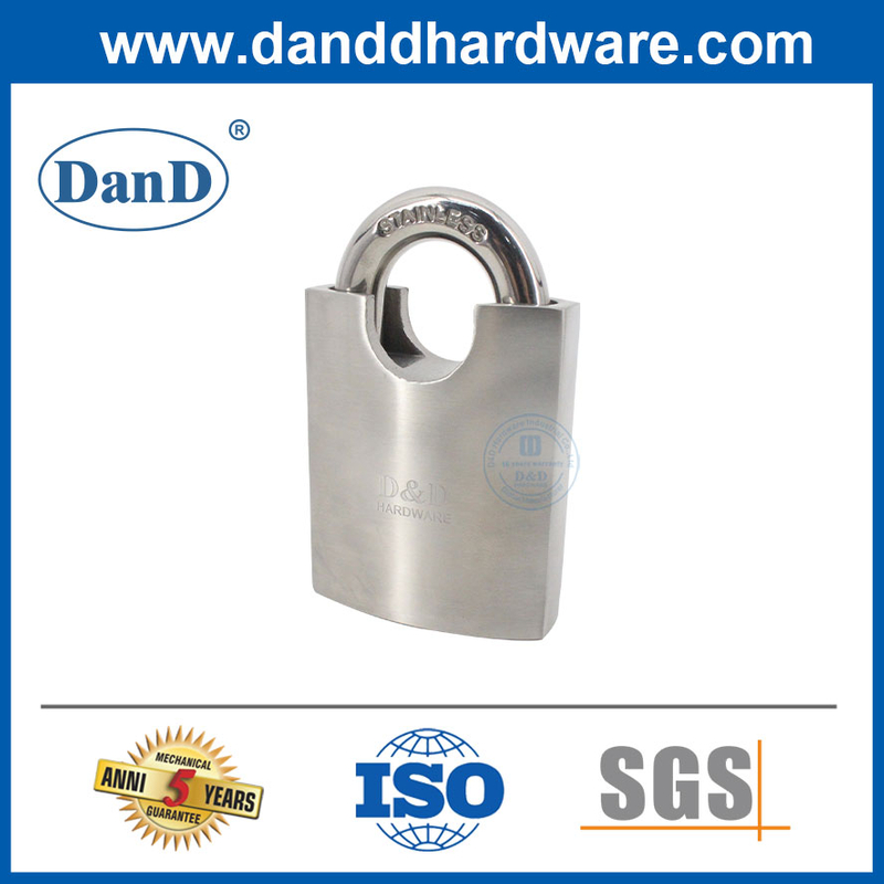 Verrouille de sécurité en acier inoxydable Factory Factory Lock Great en laiton avec clé maître-DDPL007