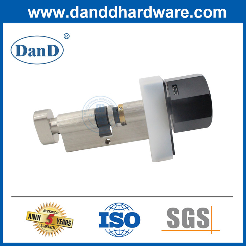 Empreinte digitale sans clé étanche 70 mm Cylindre de serrure haute sécurité