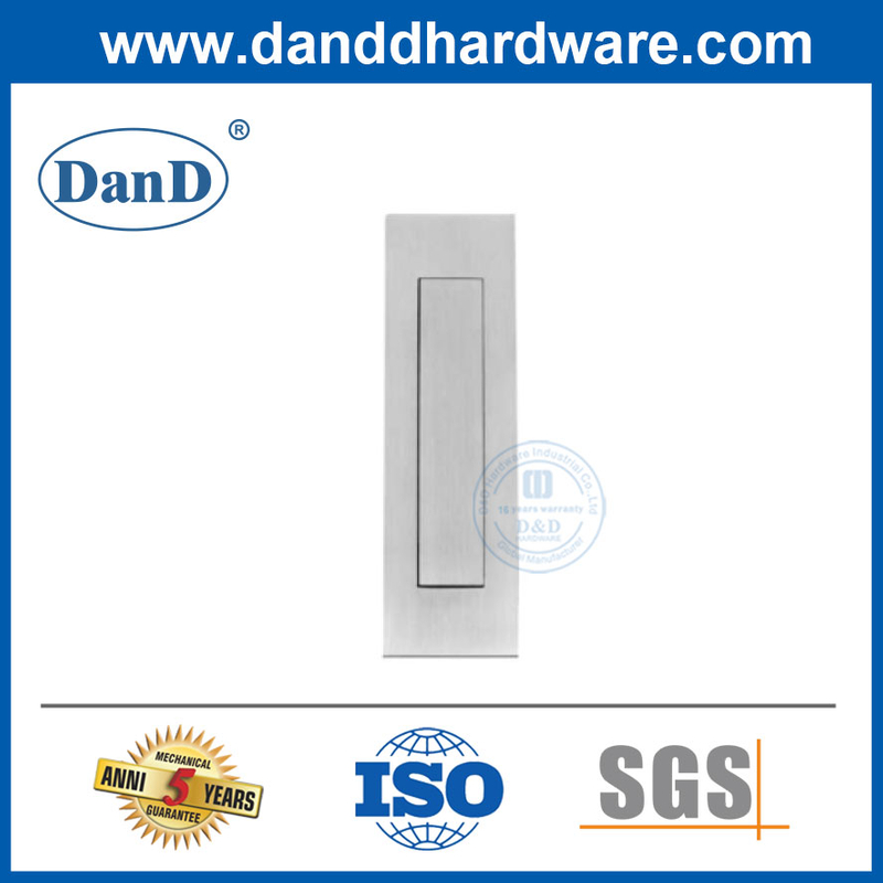 Cabinet Hardware Flush Tireaux Meubles en acier inoxydable Hordelle de traction Handle-DDFH083