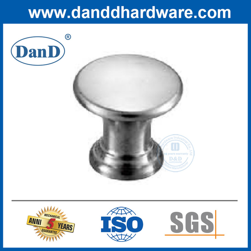 Boutons de tiroir de cuisine en laiton Boutons de porte de commode en acier inoxydable-DDFH049
