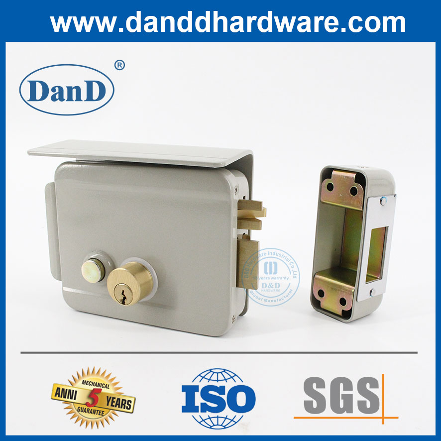 Sécurité Verrouillage électrique Métal Métalon Outdoor Rim Lock Manufacturers-DDRL045