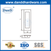 La quincaillerie de meubles noirs tire des armoires de cuisine en acier inoxydable Pulls-DDFH009-B
