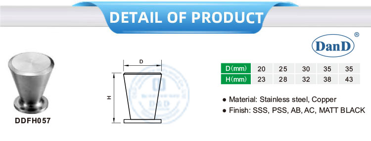Bouton d'armoire de cuisine