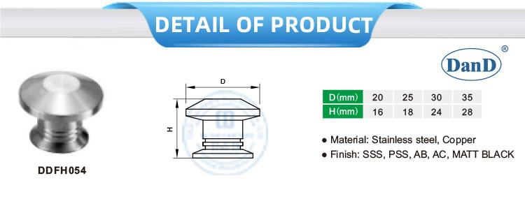 Tire les boutons de l'armoire