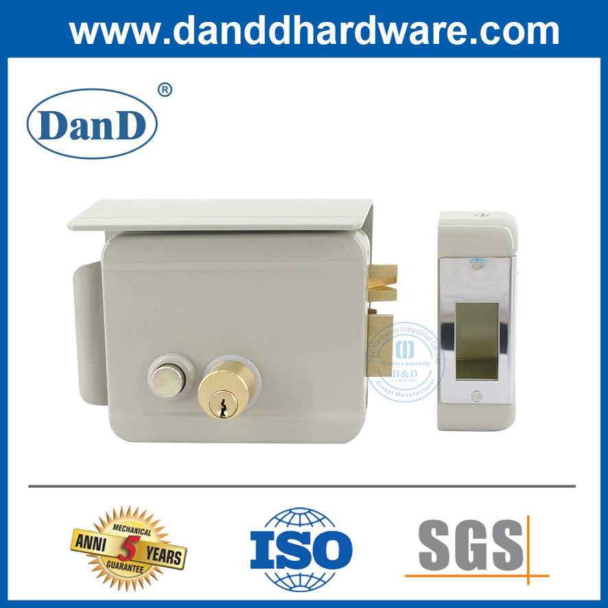 Sécurité Verrouillage électrique Métal Métalon Outdoor Rim Lock Manufacturers-DDRL045