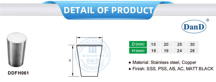 Boutons et tirages de meubles