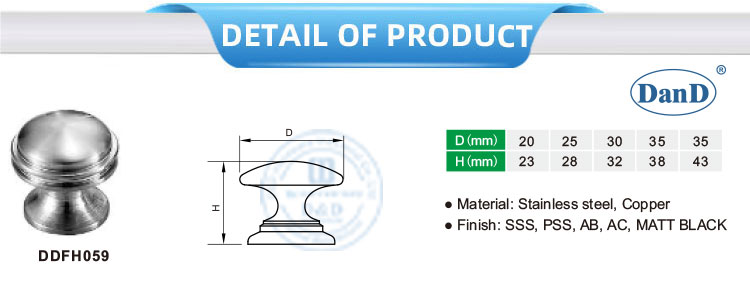 Boutons de tiroir de commode
