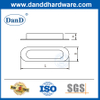 Poignées de tirage à chasse d'eau tiroirs en acier inoxydable pour commodes-ddfh082