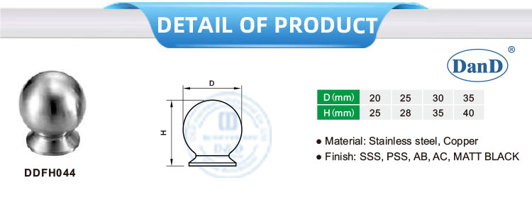 Boutons pour la commode