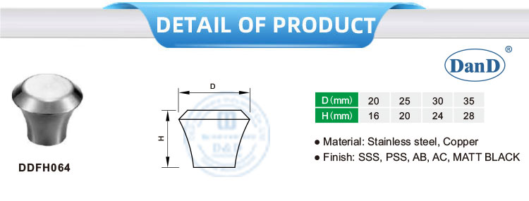 Boutons de commode moderne