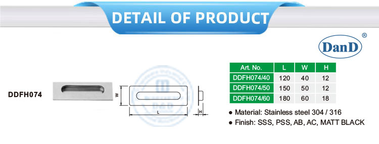 Poign&eacute;es d'armoire