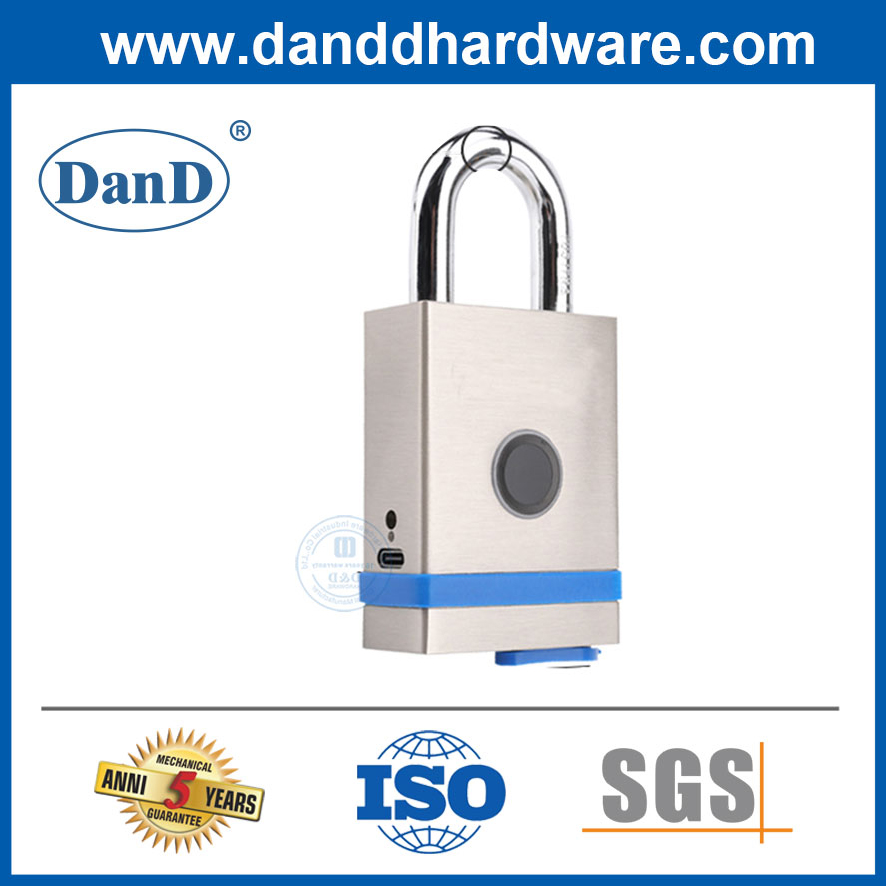 Suise de bagages Sécurité sans clé USB USB rechargeable Smart Emprint Pad Lock-DDPL010
