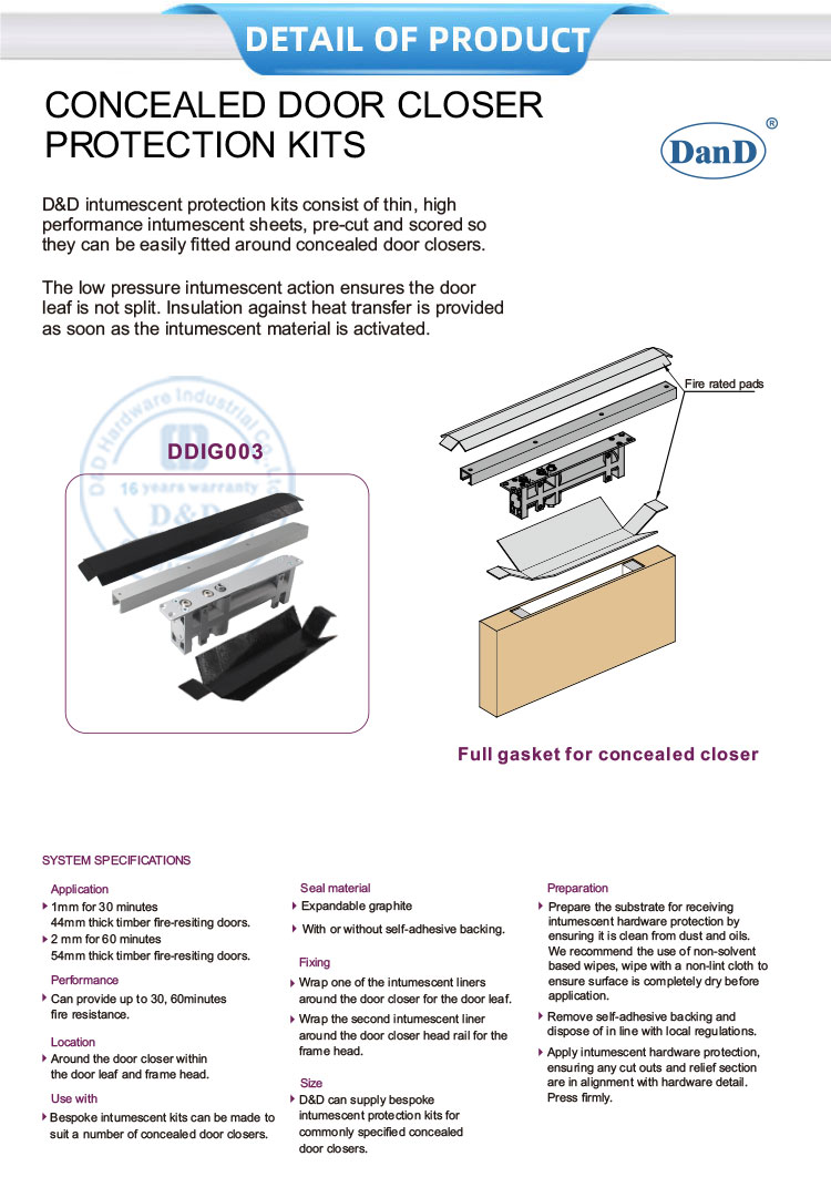 Kits de protection plus proches de la porte