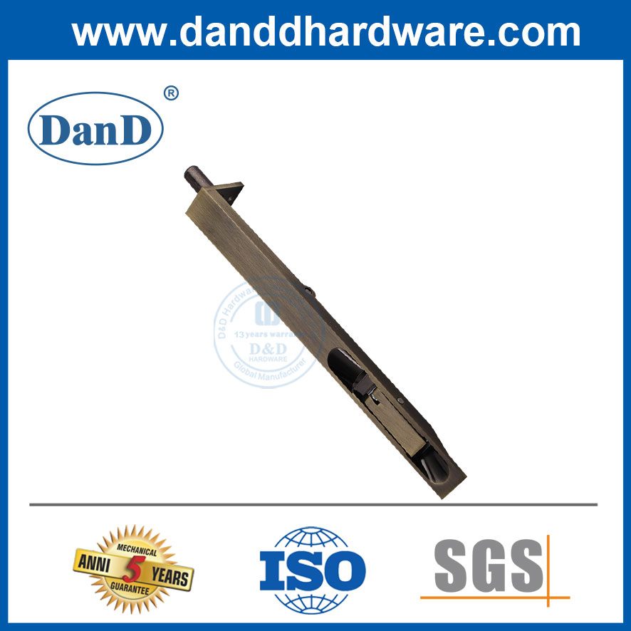 En acier inoxydable en laiton lourde de porte robuste de porte à chasse d'eau-DDDB001