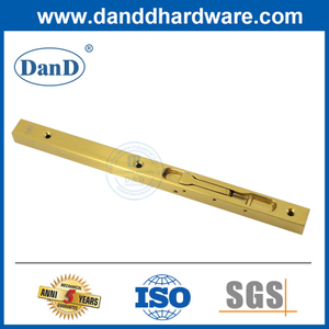 Boulons de sécurité de la porte d'entrée en laiton en laiton en acier inoxydable pour les portes en aluminium-DDDB008