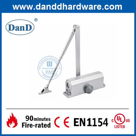 Porte hydraulique de ressort en aluminium silencieux de 180 degrés près de DDDC003