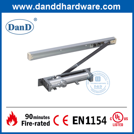 Printemps en aluminium dissimulé la porte hydraulique coulissante plus proche DDDC009