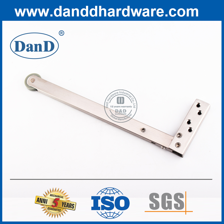 Coordonnateur de porte universelle en acier non main pour double porte - DDDR004
