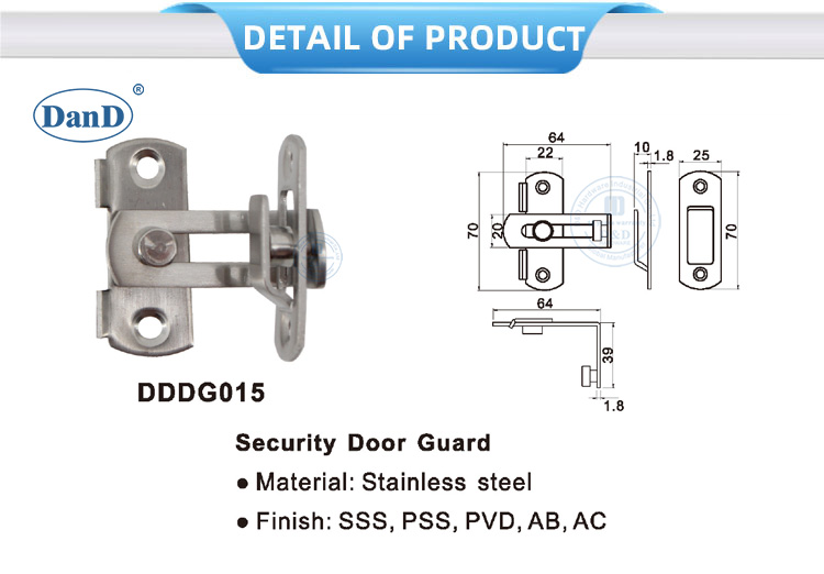 Gardiens de porte pour la porte d'entr&eacute;e