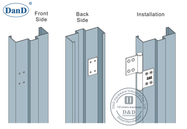Marni&egrave;re drapeau-d et D mat&eacute;riel