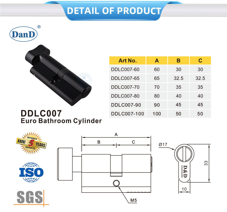 Types de cylindres de verrouillage