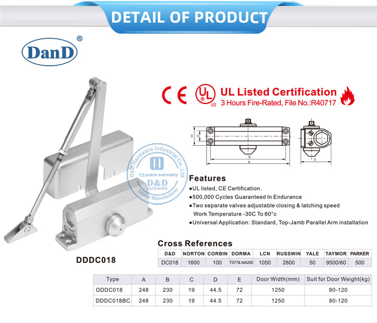 Porte de temp&ecirc;te hydraulique