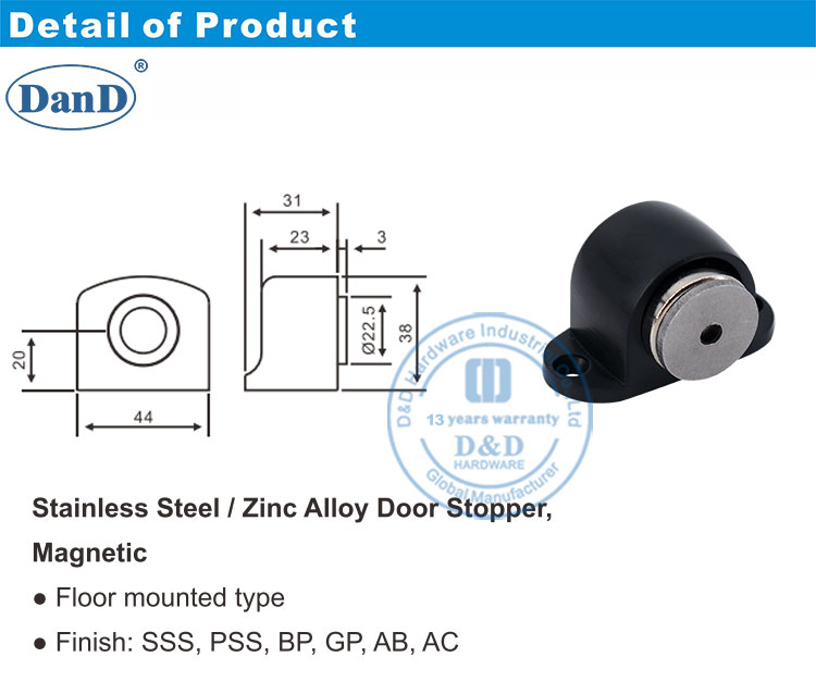 Arr&ecirc;t de porte d'entr&eacute;e