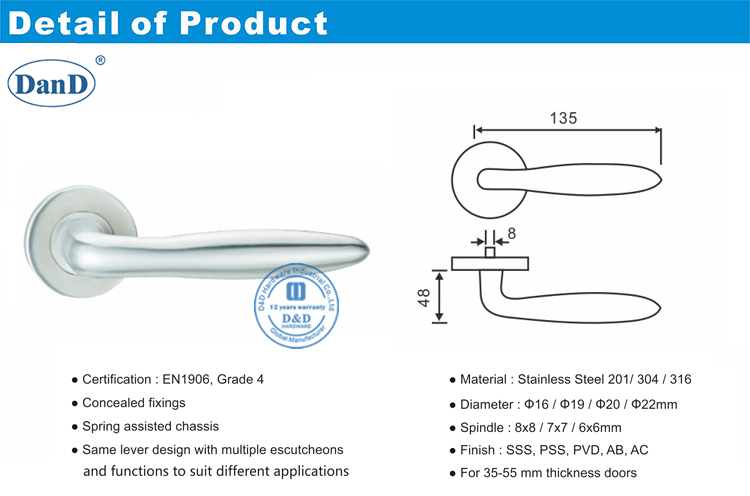 Poign&eacute;es de porte d'ext&eacute;rieur-D et D mat&eacute;riel D et D