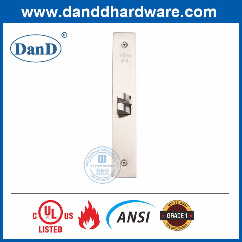 SUS304 ANSI Grade 1 Latchbolt Closet Passage Door Lock -dal01