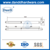 Portes avec des barres de panique Dogging Thumb Turning en acier inoxydable Panique Bar Porte Hardware-DDPD007