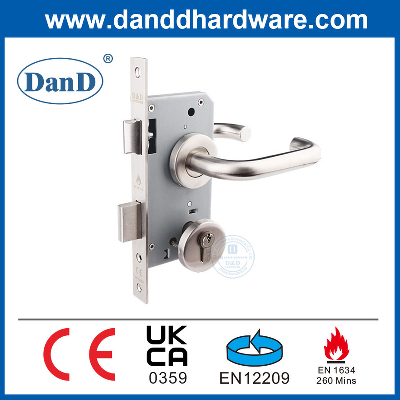 BS EN12209 Lock de la quincaillerie de porte d'entrée Set Mortise Mortise Door Lock pour le marché européen-DDML009-5572