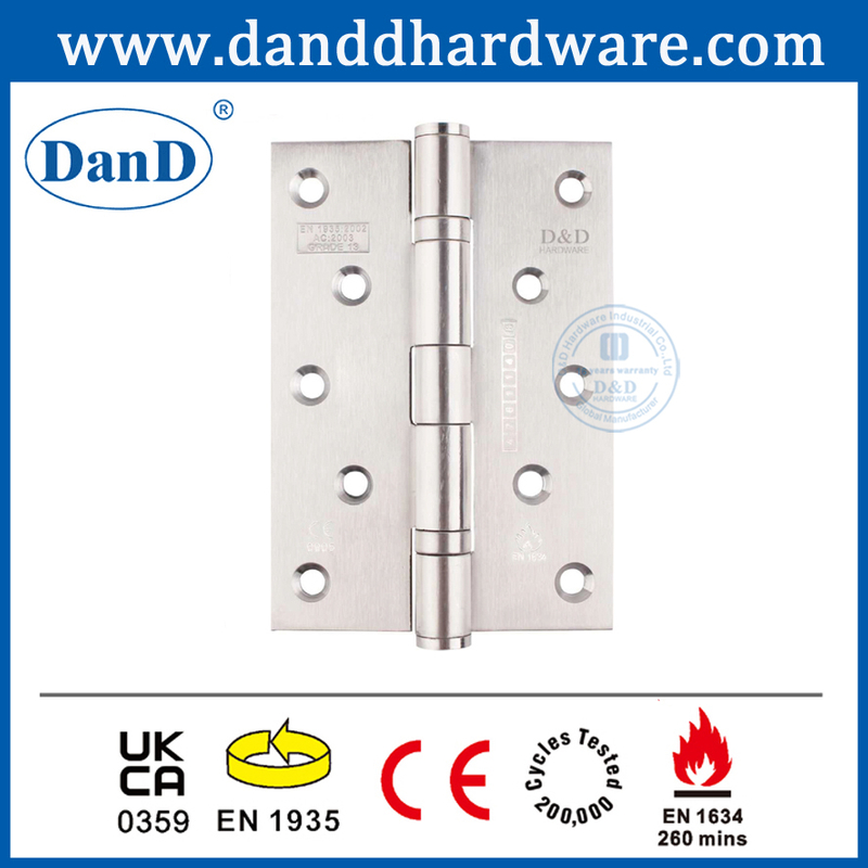 Hinge de porte commerciale en acier inoxydable 5 pouces de porte CE Hinge-DDSS001-CE