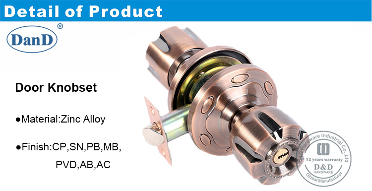 Passage Tubulaire Knobset-DDLK052-D et D