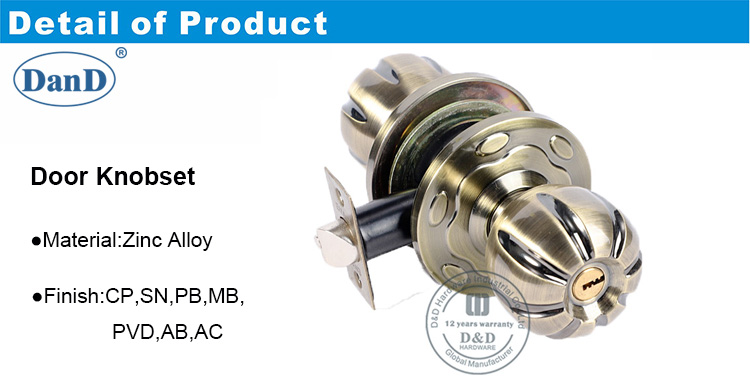 Latchbolt tubulaire -DDLK030-D et D mat&eacute;riel