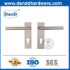 Poignée de levier mités de porte extérieure en acier inoxydable avec plaque-DDTP009