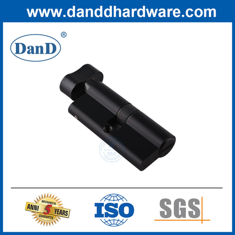 Types de cylindre de verrouillage de porte de salle de bain mat