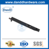 Boulon à chasse d'eau lourde noir en acier inoxydable pour porte en bois-DDDB001