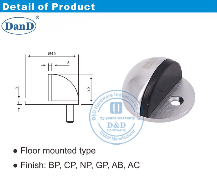arr&ecirc;t de porte moderne