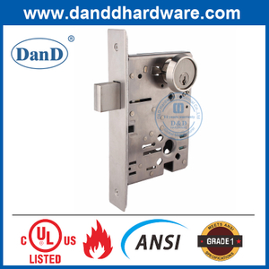 ANSI Grade 1 SS304 Non Inside Operation DeadBolt Lock-DDAL18