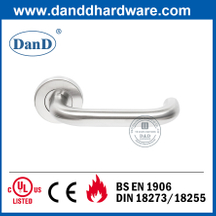 CE Grade 4 Steel inoxydable 304 Fire moderne noté de porte interne Handle-DDTH001