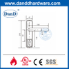 En acier inoxydable 304 Fire Porte d'urgence Successon Lever Tinc-DDPD015