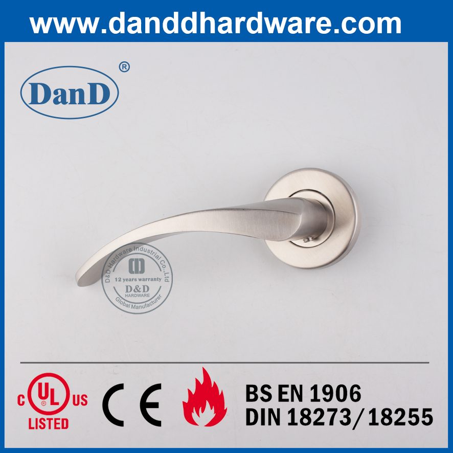 Poignée de levier solide en acier inoxydable 304 portes pour la porte intérieure-DDSH045