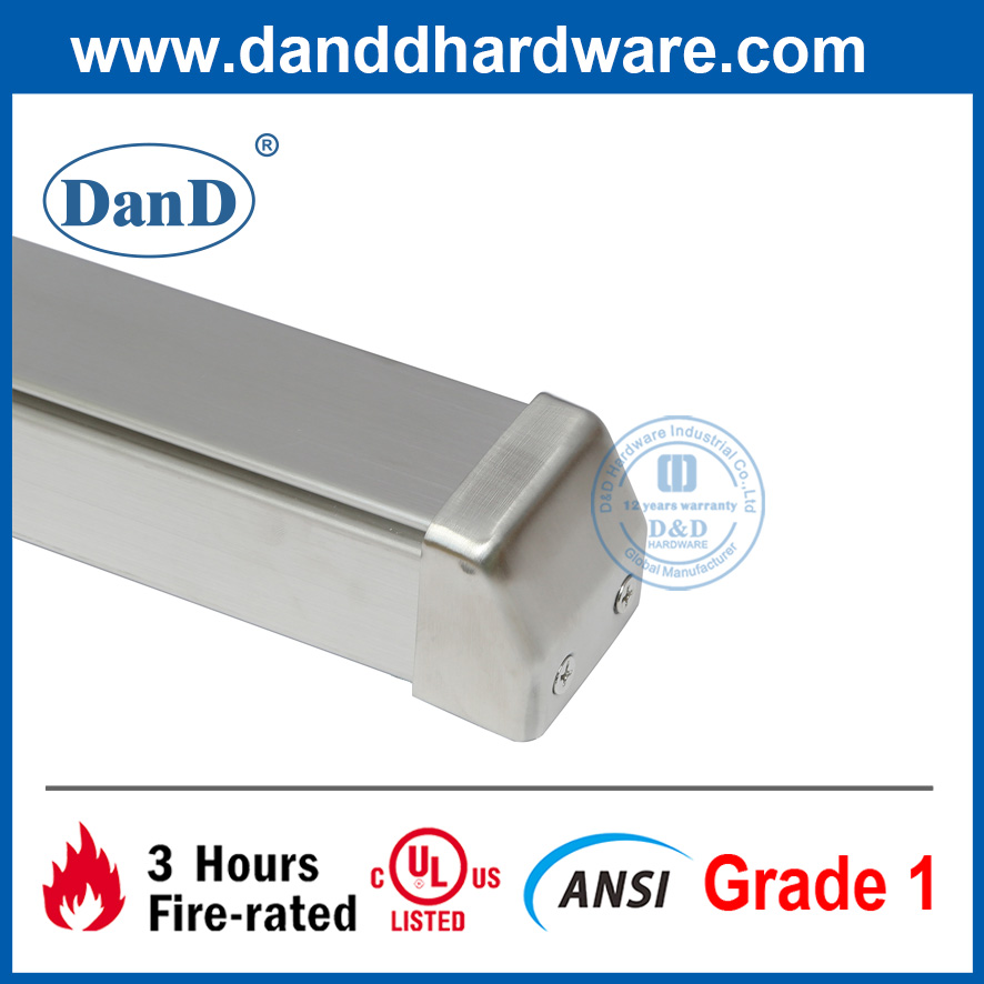 ANSI Grade 1 en acier incendie de sortie de sortie de porte de sortie Bar-DDPD024