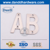 Numéro de porte de type mural en acier inoxydable Plaque de signalisation-DDSP013